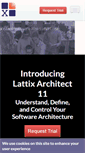 Mobile Screenshot of lattix.com